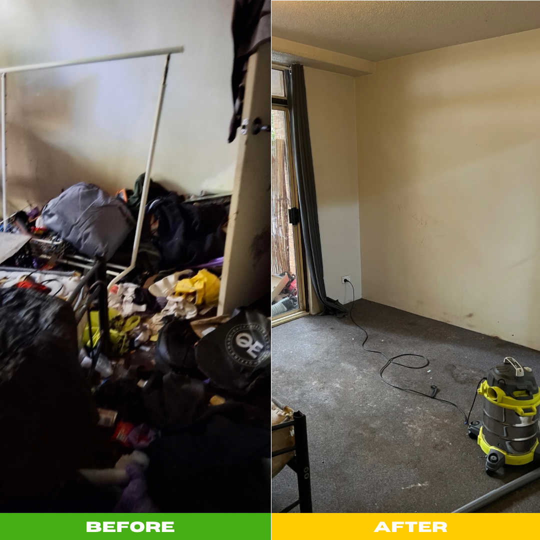 Chance2Change cleaning - before and after